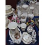 Mason's, Doulton, Wedgwood, Aynsley and other decorative china:- One Tray