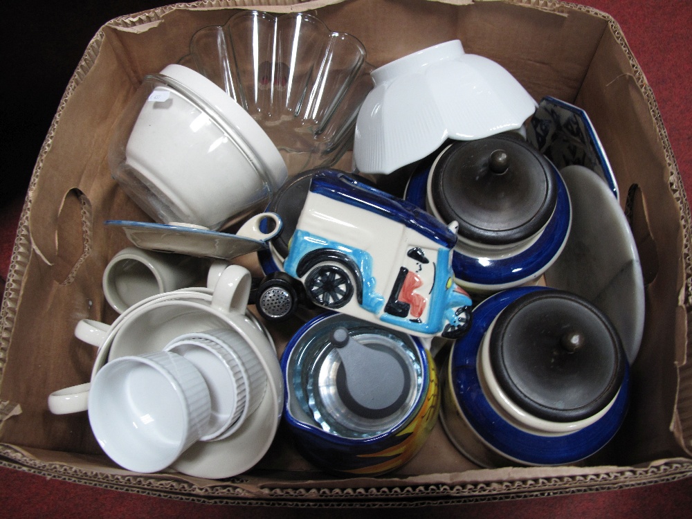 Storage Jars, Soup Bowls, etc:- One Box