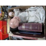 A XX Century A.M German 542 14/2 Doll, black doll and one other XX Century doll, etc:- Early XX