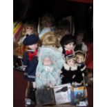 A Collection of Modern Porcelain Collectors Dolls, varying designs and sizes, a circa 1900