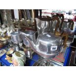 Piquot Ware Four Piece Tea and Coffee Service.