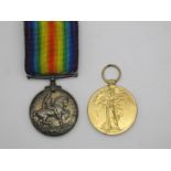 WWI Pair of Medals, consisting of War Medal and Victory Medals to M X 1709 S. Ince Sig. Royal