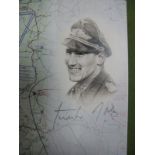 Gunther Rall : A Memoir - Luftwaffe Ace and Nato General, by Jill Amadio, graphite signed by Rall.