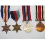 A WWII Medal Trio, comprising 39/45 Star, France and Germany Star, War Medal and a Faithful
