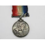 A WWI War Medal To: 5231 W.O. Class 1 W. Wilcox, Yorkshire Regiment.