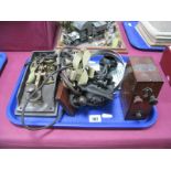 A Quantity of Mid XX Century / WWII Era Morse Code and Associated Equipment, including headphones by