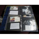 A Good Quantity of RAF Flown Philatelic Covers, photographs and obituaries relating to WWII, many