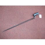 An 1853 Socket Bayonet For The 3 Band Rifle, made by Heigington & Lawrence, good condition, no