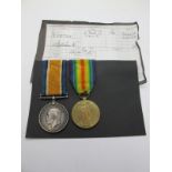 A WWI Pair of Medals, consisting of War and Victory Medals to Private S.W. Norton West Yorkshire