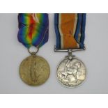 A WWI Pair of Medals, consisting of War and Victory Medals to 3-3687 Private A. Sharman York and