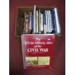Twenty Three Books All Covering the American Civil War, including The Officer Military Atlas of