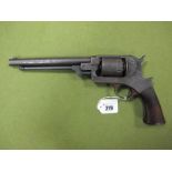 A U.S. 1858 Starr Percussion Revolver, .44 calibre, single action, in good working order, as