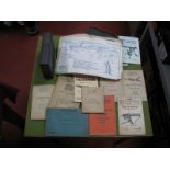 A Quantity of WWII Era Weapon Instruction Manuals, including Vickers machine gun, Lewis gun,