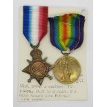 A WWI Pair of Medals, consisting of 14/15 Star and War Medal to 118994 Pioneer W.H. Rea Royal