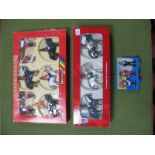 Two Boxed W. Britain White Metal Model Figures Sets, #41061 Hamleys 'Ceremonial Collection' 3PC