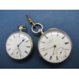 H. Samuel Gt. Market St. Manchester; A Hallmarked Silver Cased Openface Pocketwatch, the signed dial