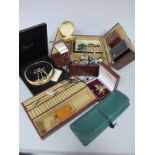 A Mixed Lot of Assorted Costume Jewellery, including beads, necklaces, brooches, etc, contained in a