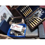 A Quantity of Cased and Loose Cutlery including Falstaff 'Once Upon A Time':- One Box