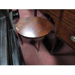 A Mid XX Century Circular Topped Coffee Table.