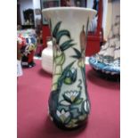 A Moorcroft Vase, 'Lamia' Design by Rachel Bishop, of baluster form, flared rim, impressed and