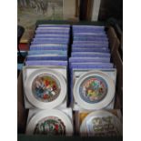 A Collection of Wedgwood "Children's Stories" Year Plates, (twenty four plates):- One Box