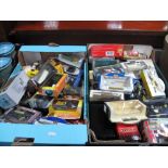 A Collection of Boxed and Loose Modern Diecast Vehicles, including Rington's Tea van, Corgi,