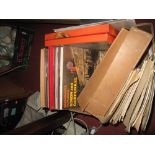 A Small Collection of 78rpm Swing and Dance Records; classical 33rpm records and a quantity of sheet