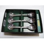 Viners Studio Set of Six Stainless Steel Teaspoons, in original box.