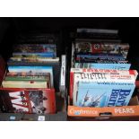 A Quantity of Predominately Military Themed Books, including the Encyclopedia of World Aircraft -
