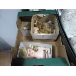 A Quantity of Reproduction Doll Kits, including heads, arms, legs.