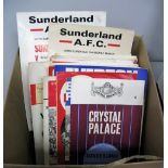 Sunderland 1969-70 Programmes, twenty two numbered home issues and league cup v. Bradford City,