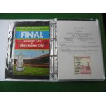 F.A Cup Finals 1969 - 1973, A programme and ticket from all games at Wembley, together with the 1970