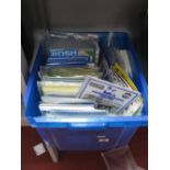 Peterborough United Programmes, mainly 1980's and 90's sets noticed:- One Box