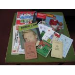 1938 West Riding County F.A Dinner menu, Cigarette Cards, match attax, 2011 Asian Cup programme,