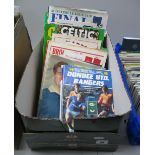 Scottish Programmes 1970's and Later, including League Cup Finals, Celtic View :- One Box