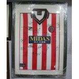 Sheffield United - Patrick Home Shirt With 'Midas Games', sponsor logo bearing approximately 18