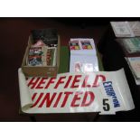 Sheffield United Ephemera To Include Photos, stickers, team prints, Xmas cards, scratch cards,