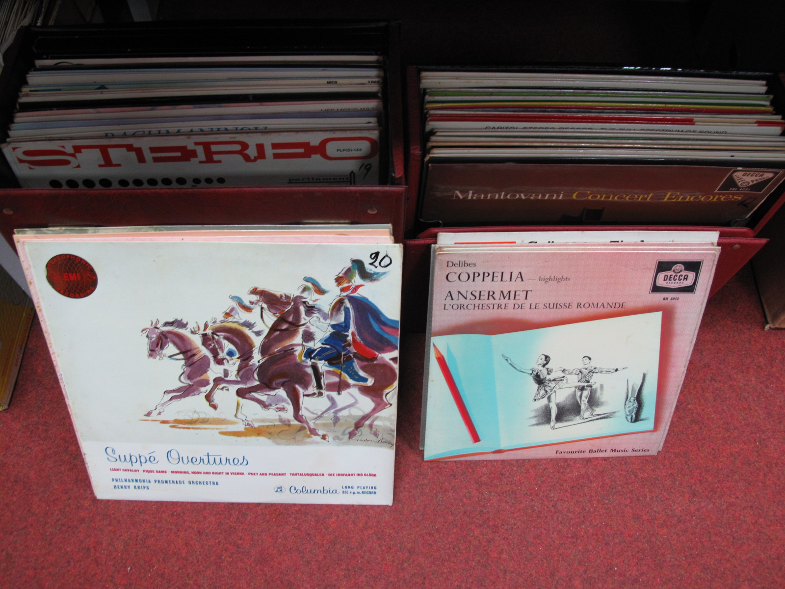 Classical Interest etc. A collection to include Columbia SCX series (Blue/Silver labels); Decca SKL;