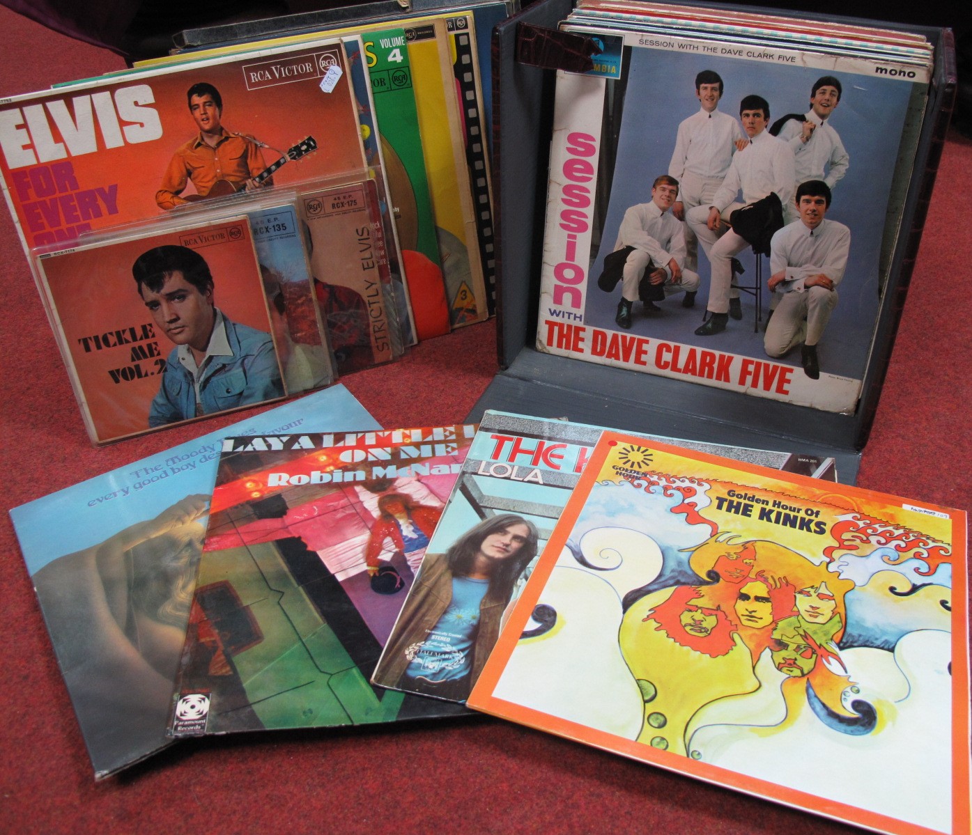 Elvis Interest - A collection of LP's, EP's and box set to include Tickle Me Vol 2, For Every One,