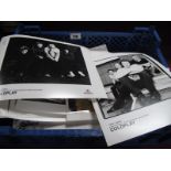 A Collection of Over One Hundred Black and White Band/Artist Publicity and Promotional