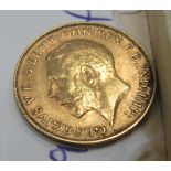 George V Half Sovereign, 1912.