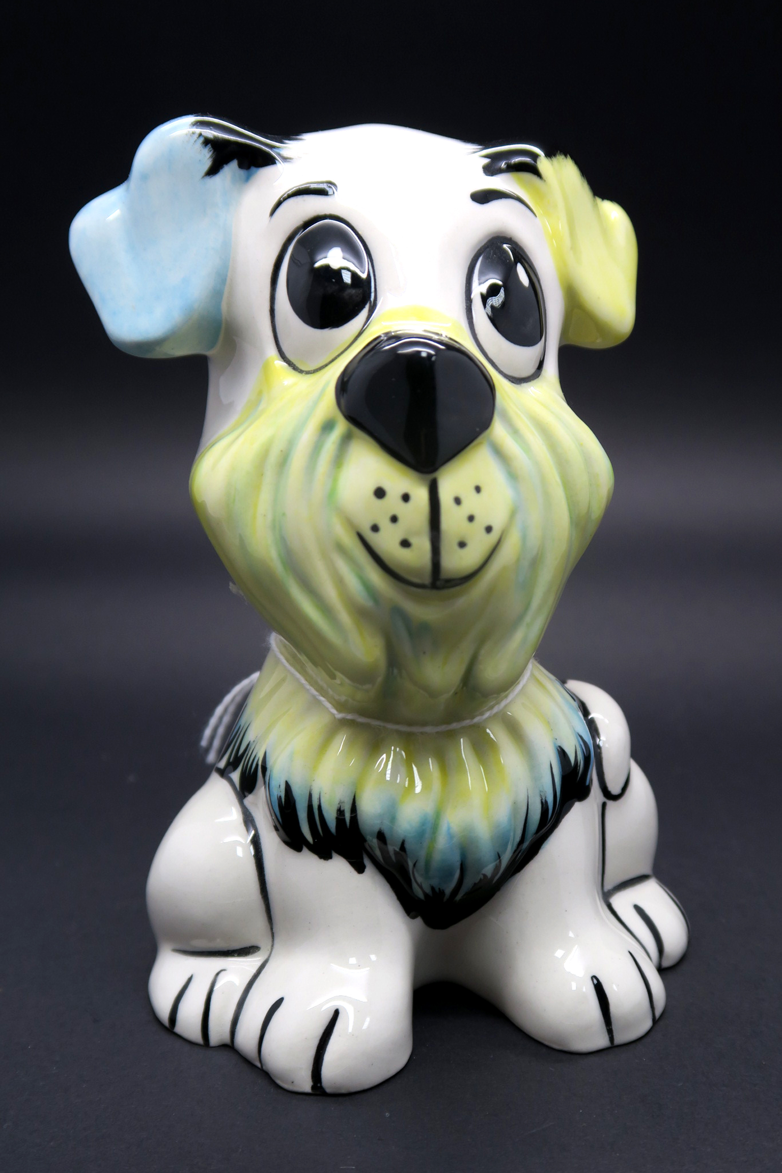 A Lorna Bailey Pottery Dog "Woof-Woof".