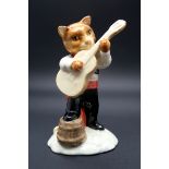 A Beswick Pottery Figure "Feline Flamenco", CC7, 10.5cm high.