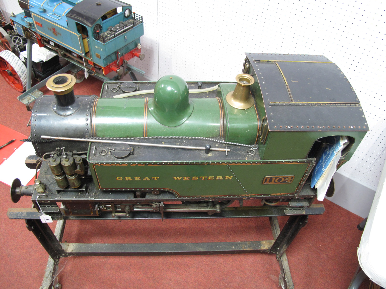 A 7¼ Inch Gauge 0-4-0 Live Steam 'Midge' Design Locomotive, based on George Gentry design of Swansea - Image 5 of 8