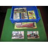 Eight Unstarted boxed Kitmaster Railway kits, including two ready to run motorised units,