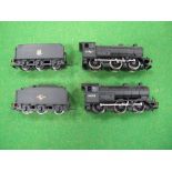 Two Bachmann "OO" Gauge 0-6-0 Locomotives and Tenders, R/No. 64967, R/No. 64958, both BR black