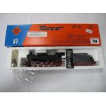 Roco #4116A DB. BR57 0-10-0 Steam Locomotive, HO Scale. Boxed.