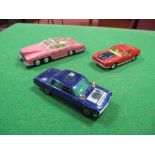 Three TV Related Diecast Toys, Dinky Thunderbirds Fab 1/Corgi James Bond Ford Mustang and Corgi