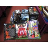Eleven Boxed TV, Film and Comic Themed Plastic Figures and Sets, by Hasbro, Toybiz, Tyco and other