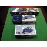 Three Corgi Diecast 1:50th Scale Trucks - Pickfords, all boxed, including #17904 Twin Scammell